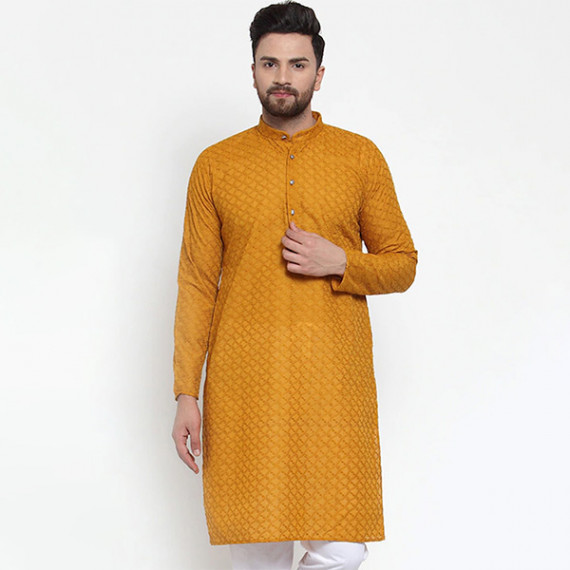 https://goldensgrove.in/products/men-yellow-printed-straight-kurta