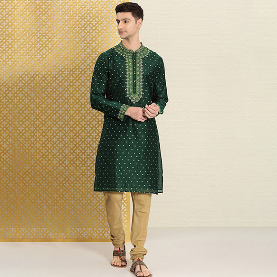 https://goldensgrove.in/products/men-green-gold-toned-ethnic-motifs-embroidered-thread-work-jashn-kurta