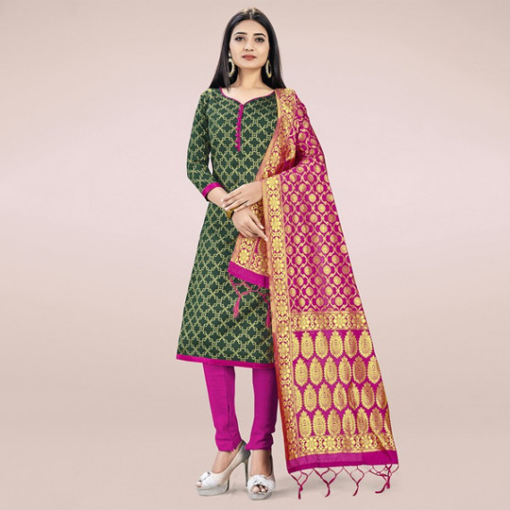 https://goldensgrove.in/products/green-pink-unstitched-dress-material