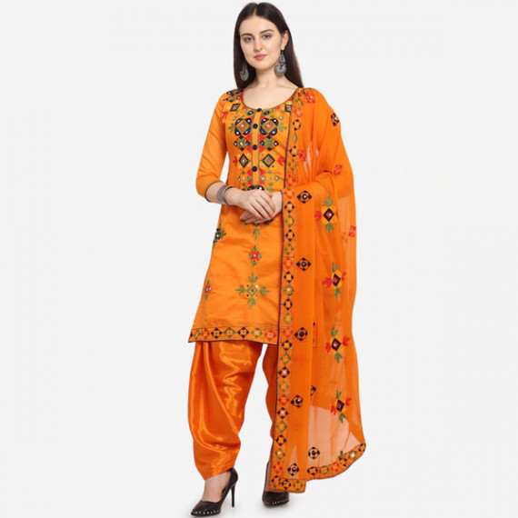 https://goldensgrove.in/products/women-orange-unstitched-dress-material