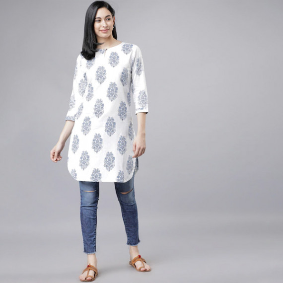 https://goldensgrove.in/products/white-blue-printed-tunic