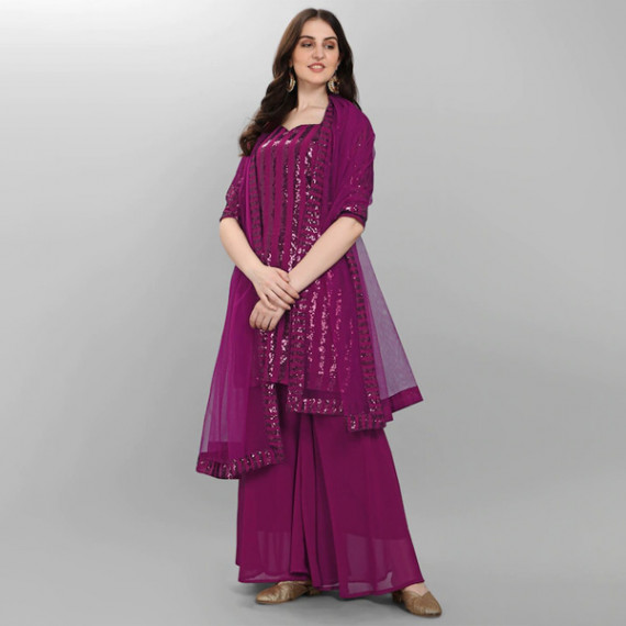 https://goldensgrove.in/products/purple-embroidered-sequined-silk-georgette-semi-stitched-dress-material