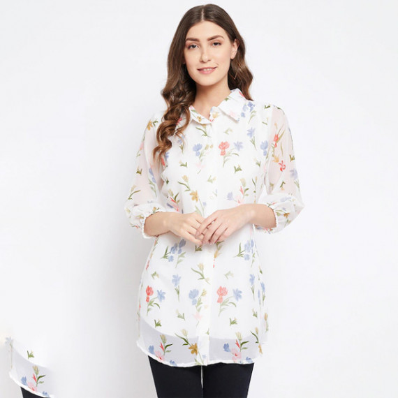 https://goldensgrove.in/products/white-blue-shirt-collar-floral-printed-tunic