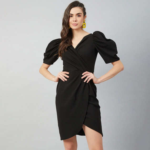 https://goldensgrove.in/products/black-tulip-wrap-dress-with-volume-sleeves
