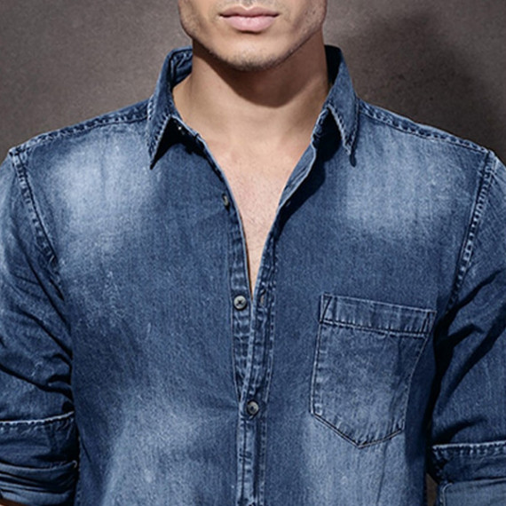 https://goldensgrove.in/products/men-blue-denim-washed-casual-sustainable-shirt