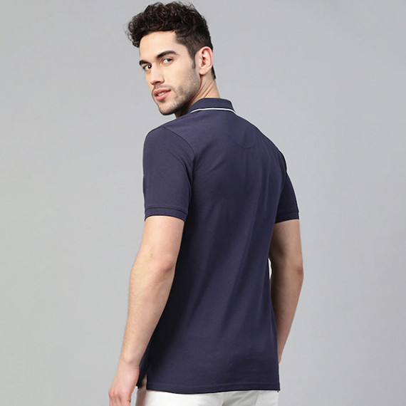 https://goldensgrove.in/products/men-navy-blue-solid-polo-collar-t-shirt