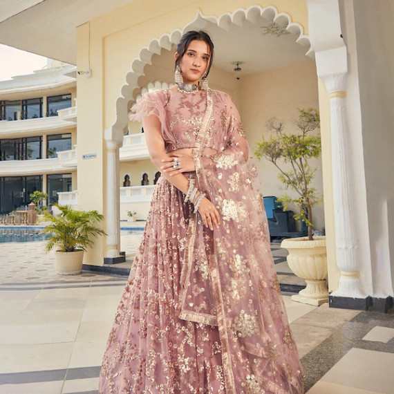 https://goldensgrove.in/products/peach-coloured-gold-toned-embellished-sequinned-semi-stitched-lehenga-unstitched-blouse-with